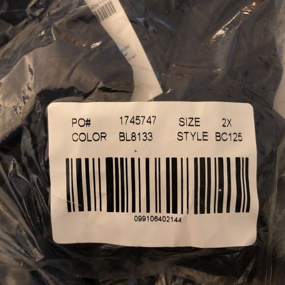 J Crew Curved-Waist Cheeky Bikini Bottom Mid-Rise High-Cut Leg Navy Blue 2X - Picture 3 of 3